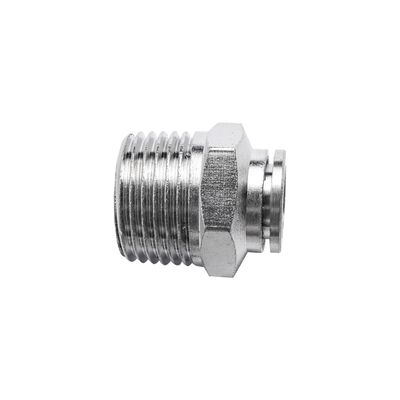 Metal Pu Fitting Straight 10mm X 1/2' M